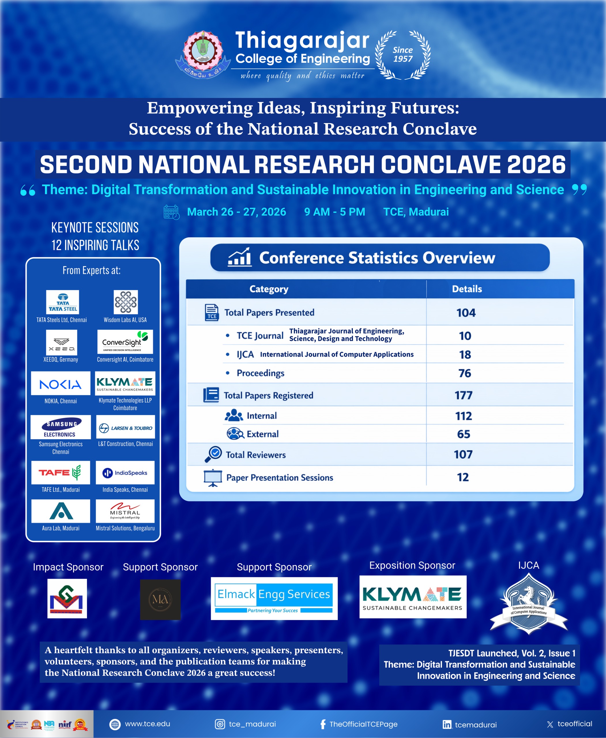 Event Brochure Page 1