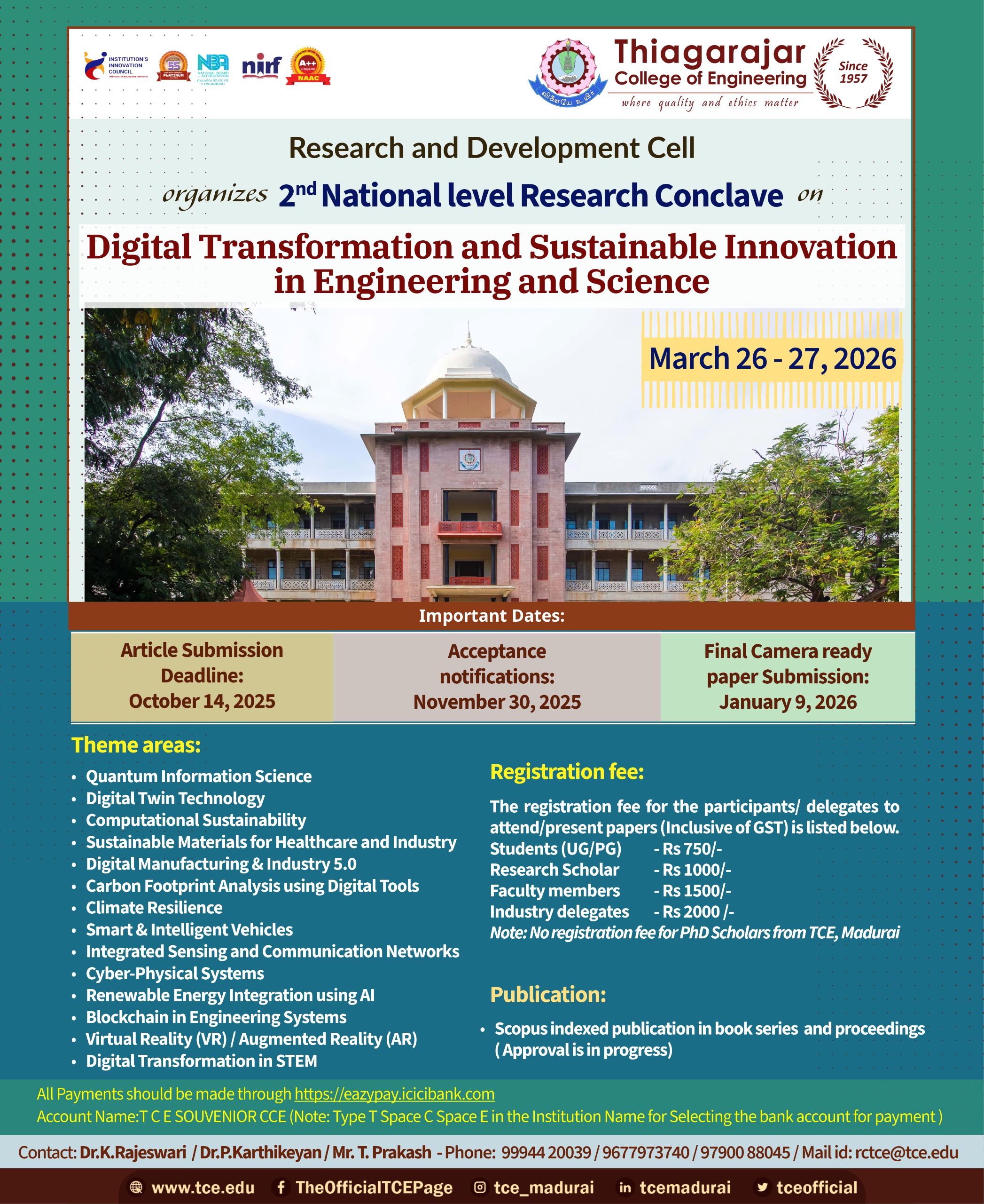 Event Brochure Page 1