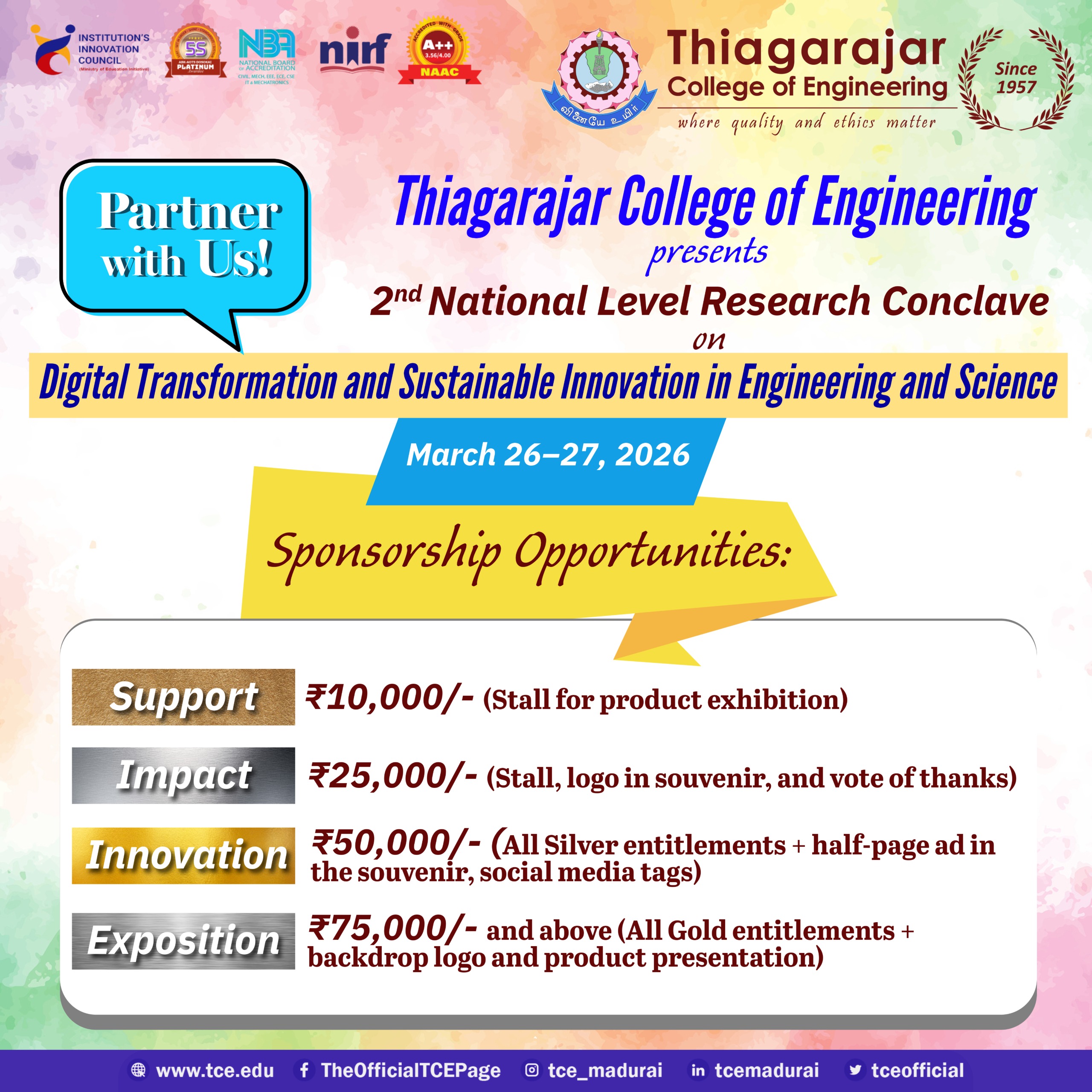 Sponsorship Opportunities